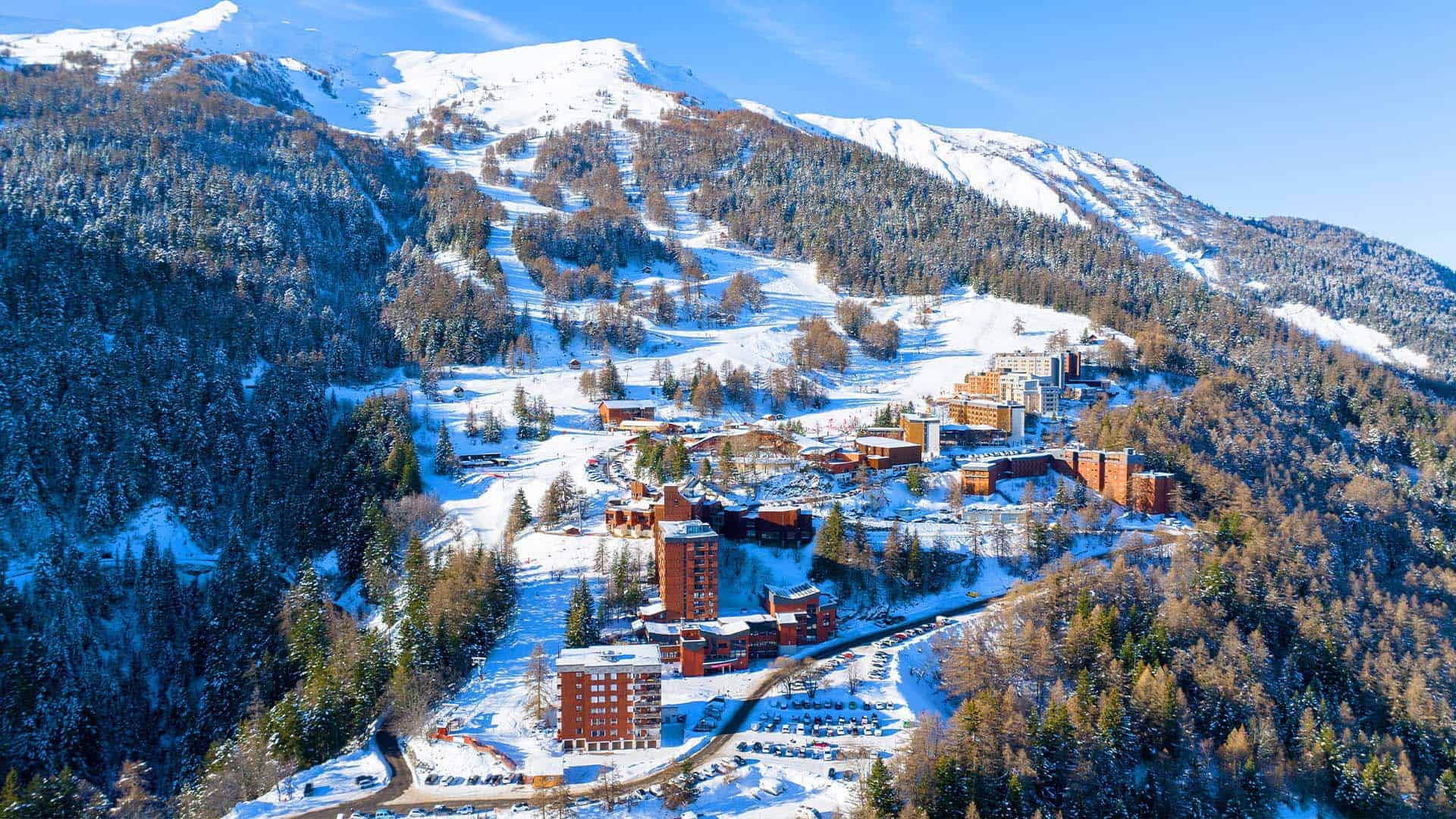 Les bikers font du ski